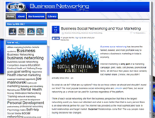 Tablet Screenshot of businessnetworkinglife.com